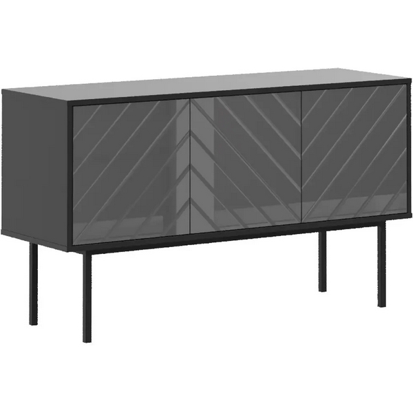 Тумба малая Boho ОГОГО (арт.578491), (ЛДСП/Серый,Черный) ОГОГО Обстановочка!