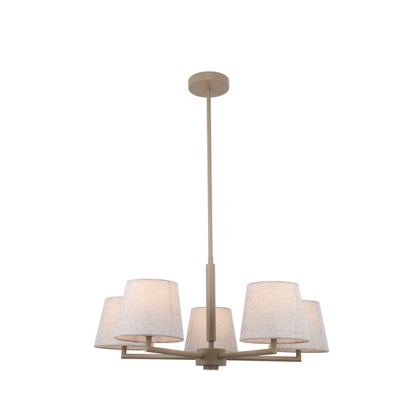 Потолочная люстра на штанге Rivoli Virineya 3228-305 5хЕ27 60Вт