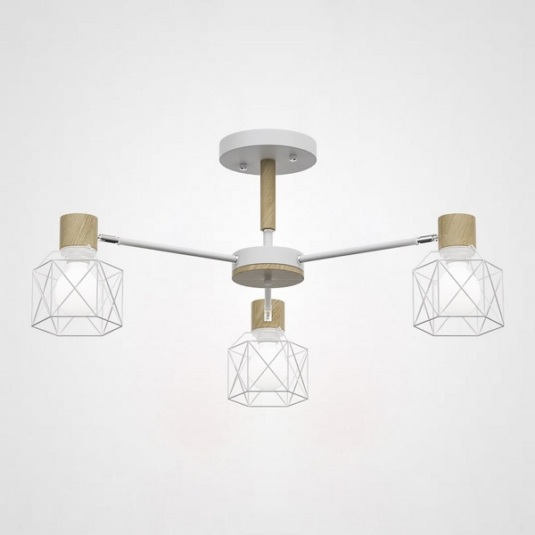 Потолочная люстра Corf B3 White 3 Lamps ImperiumLoft Corf-B01 (189478-26)