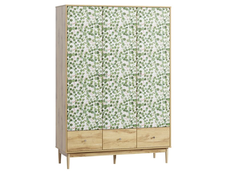 Распашной шкаф Тайрон 3-140x200 Листва