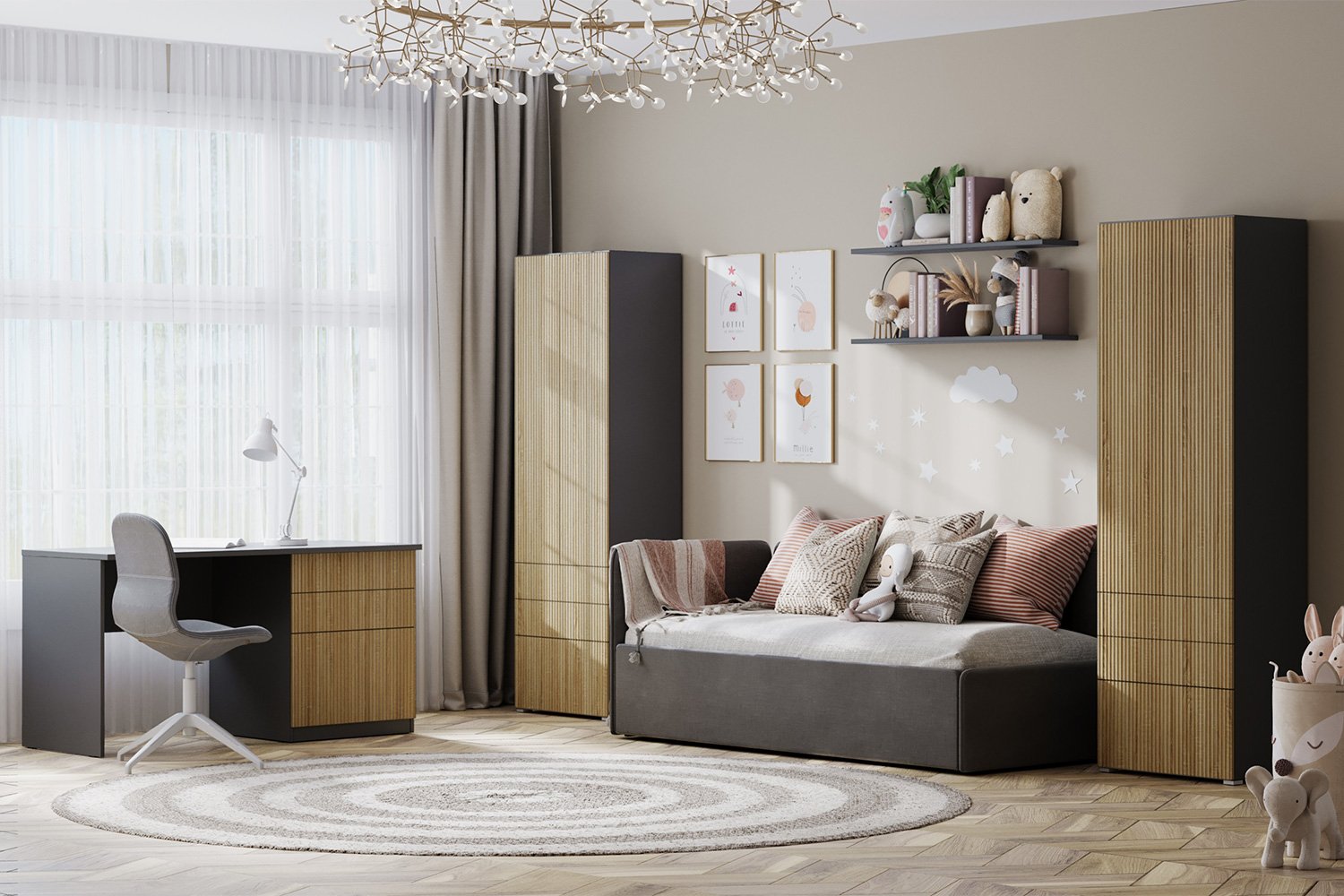 Модульная детская Оскар