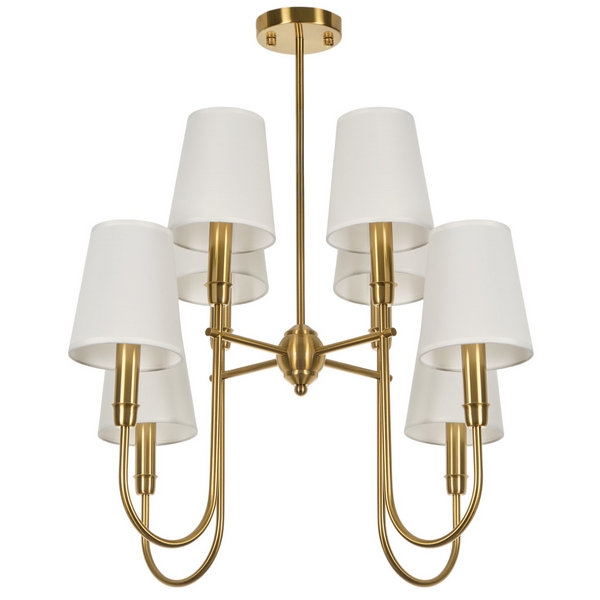 Потолочная люстра на штанге MyFar Gabriel MR2430-8P