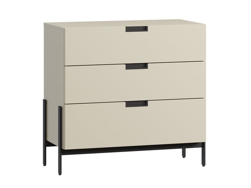 Комод Лигес 93x87 Светло-бежевый