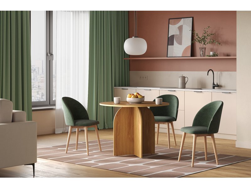 Обеденная группа Торстен 100 Древесный натуральный