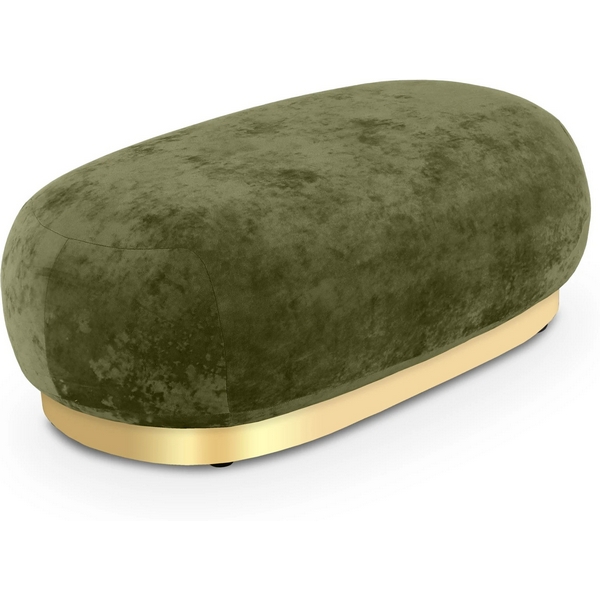 Банкетка Lucca ОГОГО (арт.853159), (Ткань,Велюр/Зеленый) ОГОГО Обстановочка!