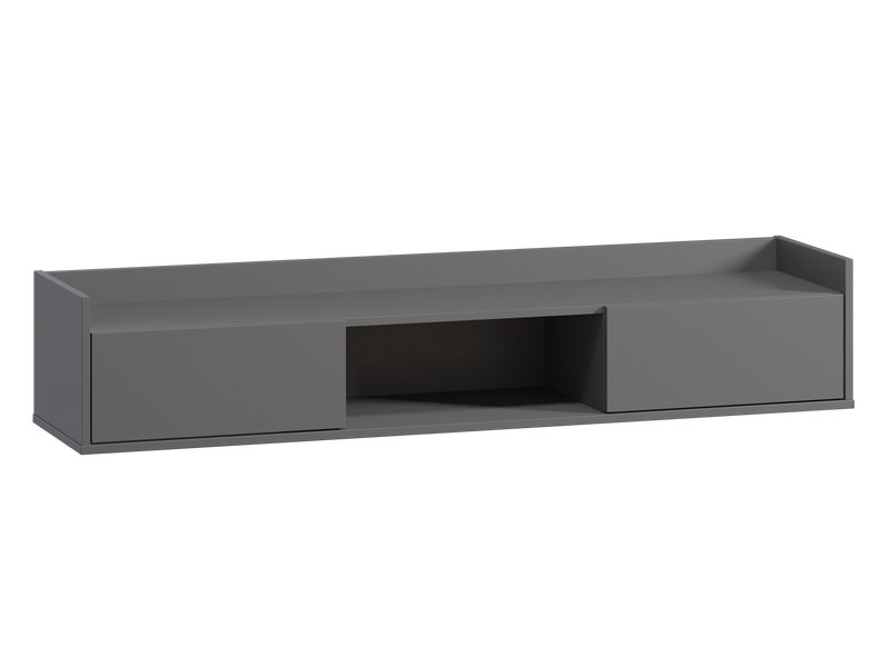 ТВ-тумба подвесная Воямполь 150x28 Графитовый