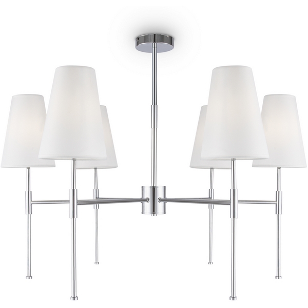 Люстра потолочная на штанге Freya Tida FR5196PL-06CH