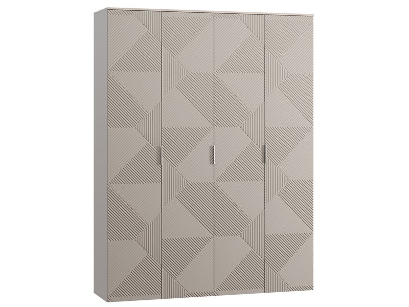 Распашной шкаф Шелтон 4-183x240 Латте