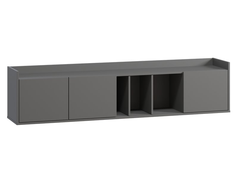 ТВ-тумба подвесная Воямполь 190x44 Графитовый