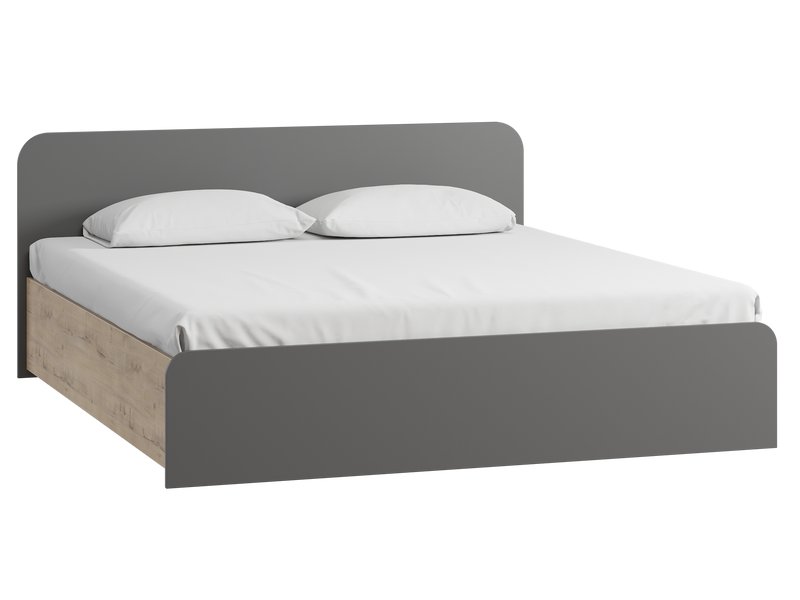 Кровать Ингрид-2 180 Серый