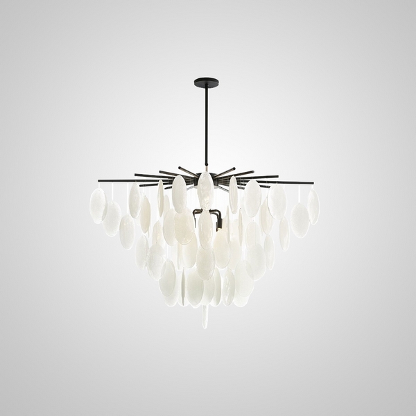 Потолочная люстра на штанге Ritta D68 Black By ImperiumLoft Ritta01 196784-23