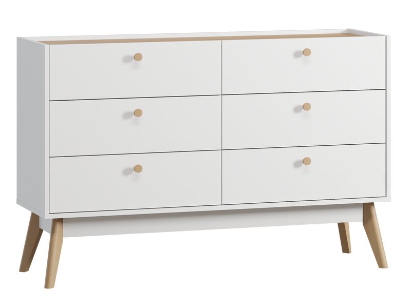 Комод Торвалль 134x87 Белый