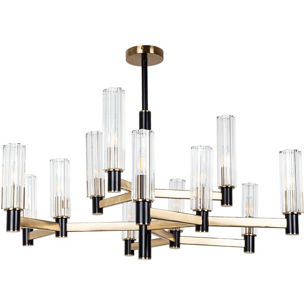 Потолочная люстра на штанге 2654/17 LM-12 Divinare Barolo