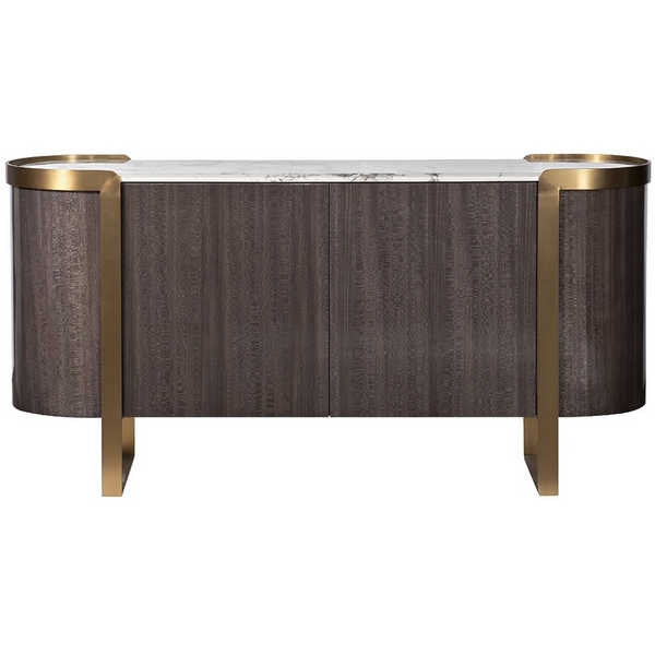 Комод Garda Decor 58DB-CH20047 (Золото/Темно-серый)