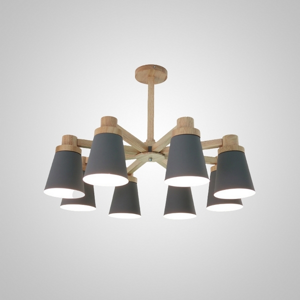 Потолочная люстра Prop 8 Grey ImperiumLoft Prop01 (191994-23)