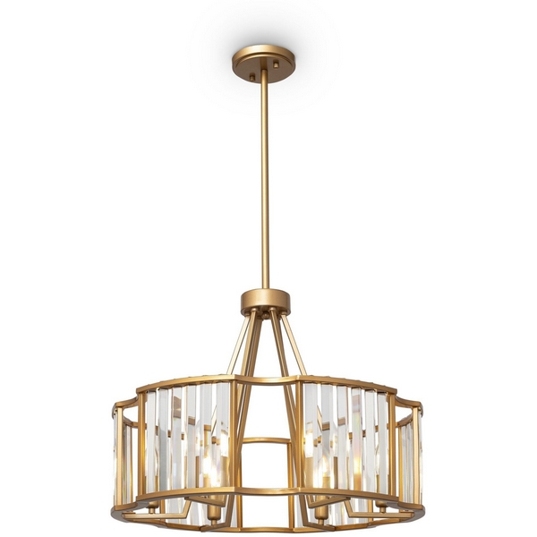 Потолочная люстра Maytoni Solar MOD087PL-06G в виде свечи