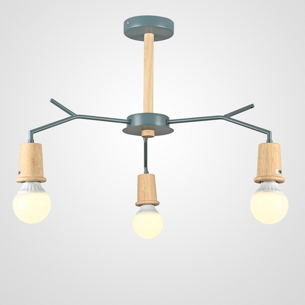 Потолочная люстра на штанге Les Color D72 Grey Imperiumloft ?Lesc_01 (220514-23) ImperiumLoft