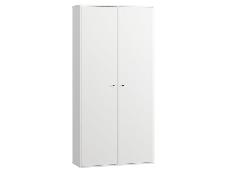 Распашной шкаф Сайрис 2-98x202 Белый