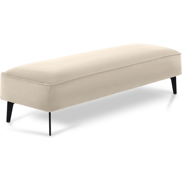 Банкетка Amsterdam ОГОГО (арт.787123), (Велюр,Ткань/Бежевый) ОГОГО Обстановочка!