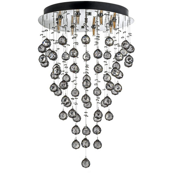 Потолочная люстра хрустальная Arti Lampadari Flusso H 1.4.45.617 N