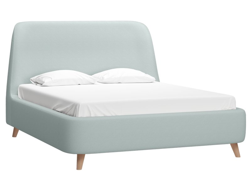 Кровать Молсон 180 Букле Мятный