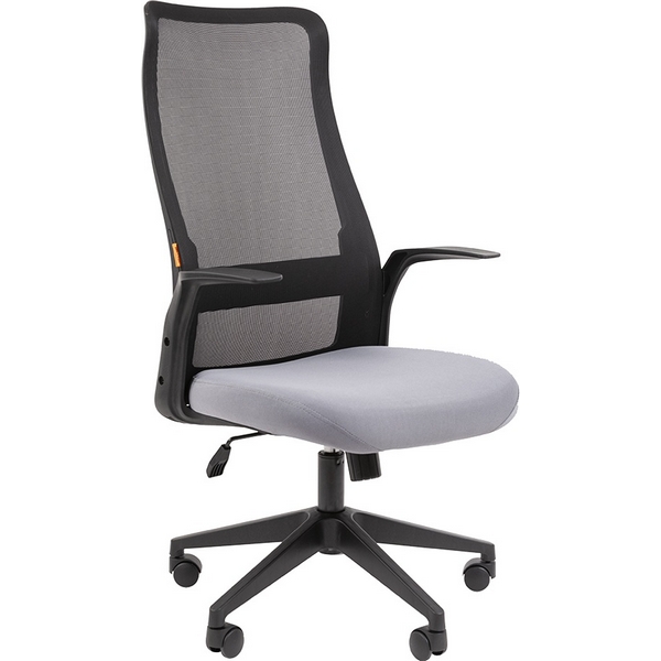 Компьютерное кресло CHAIRMAN 573 (Пластик,Ткань,Сетка/Серый)