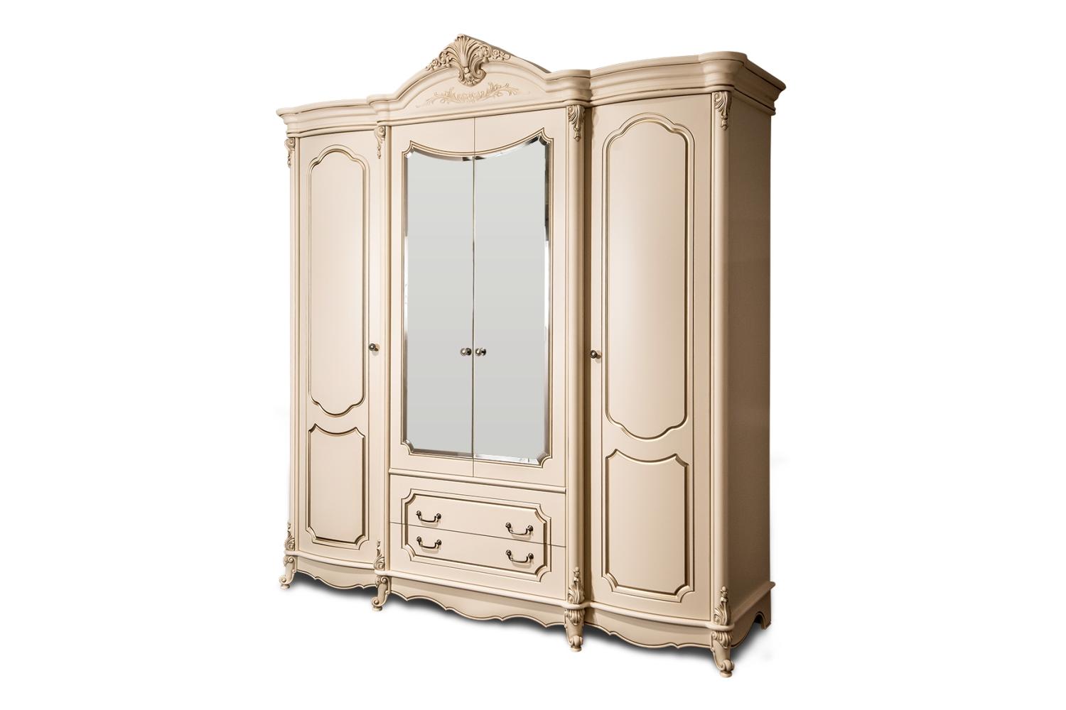 Шкаф 4-створчатый ЭРА Мона Лиза люкс