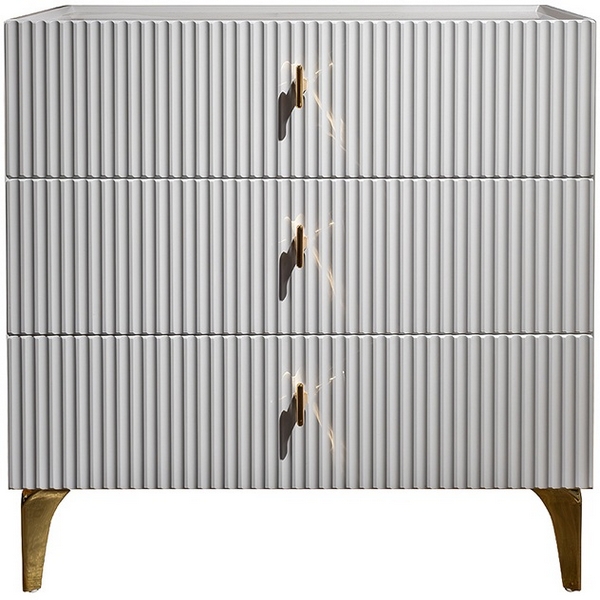 GD-000010 Комод Doria белый 74*40*76см Garda Decor