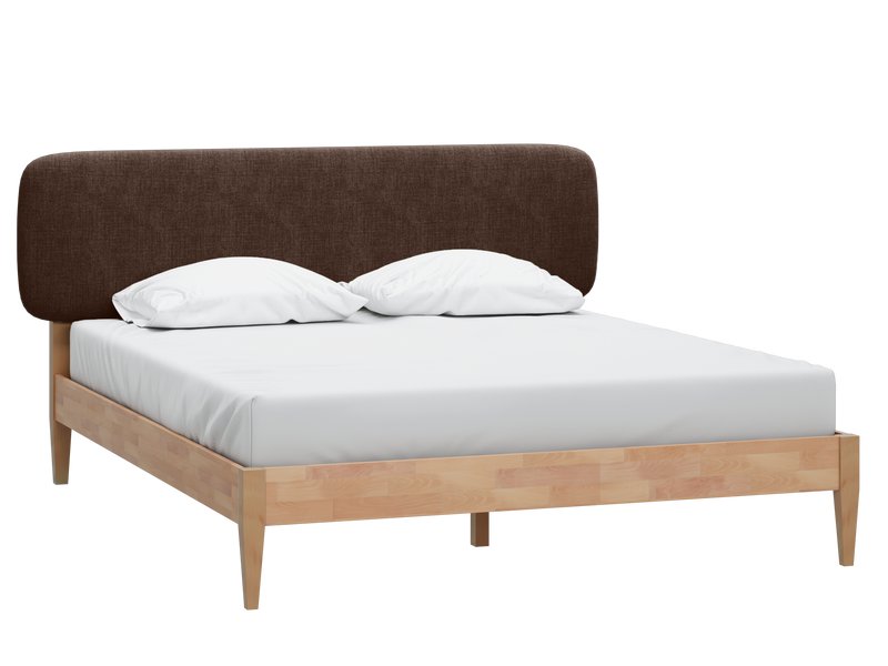 Кровать Сейлор 160 Рогожка Коричневый