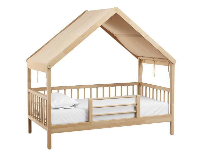 Кровать Руффи-1 Рогожка Бежевый