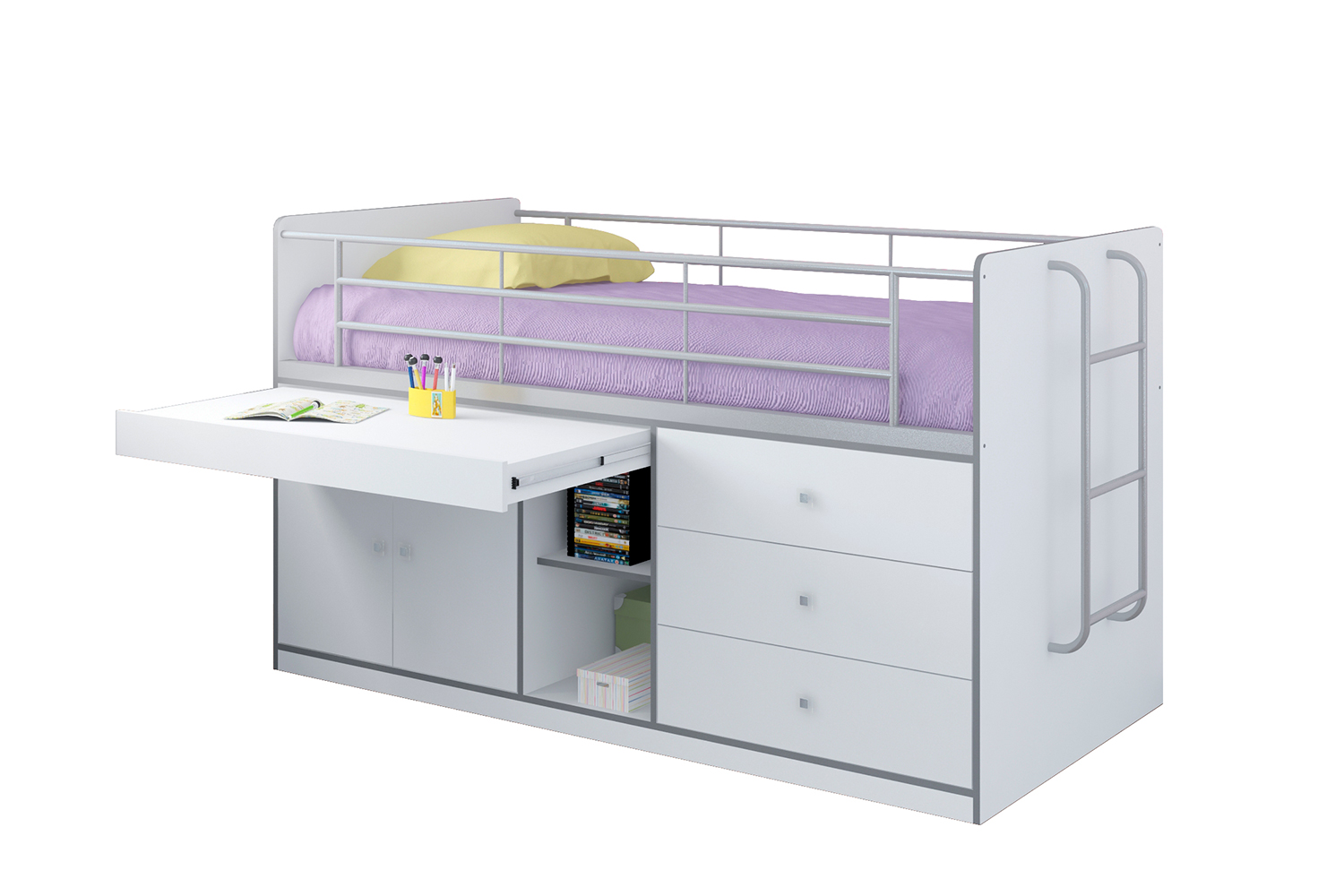 Кровать-чердак Дюймовочка