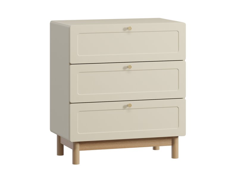 Комод Виклу 80x90 Светло-бежевый