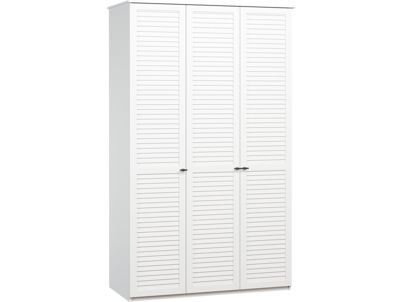 Распашной шкаф Монмарт 3-120x220 Белый
