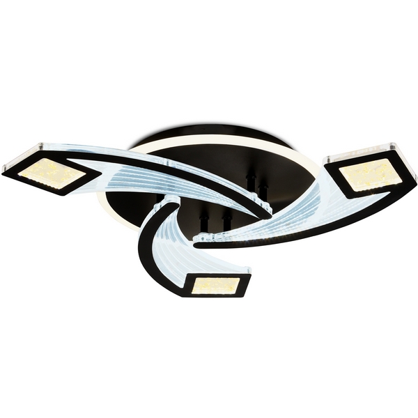 Потолочная люстра светодиодная с пультом Ambrella Acrylica FA4477