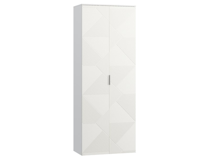 Распашной шкаф Шелтон 2-91x240 Белый