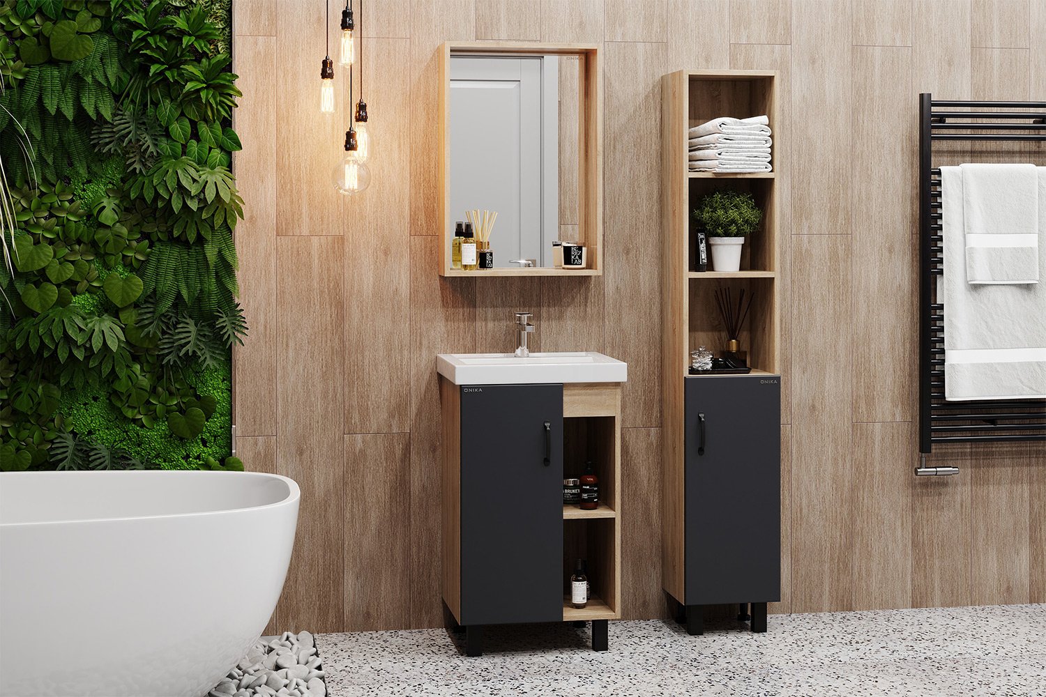 Ванный гарнитур  Тимбер