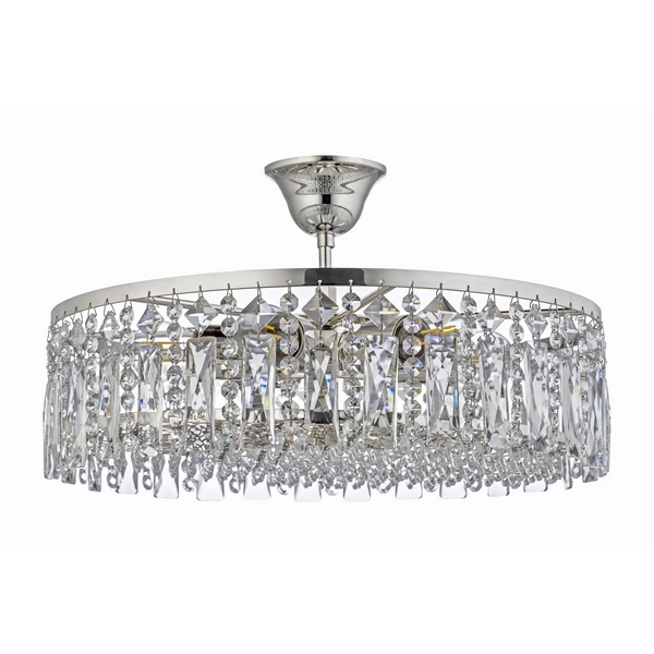 Потолочная люстра на штанге хрусталь Arti Lampadari Erve Erve E 1.3.40.100 S