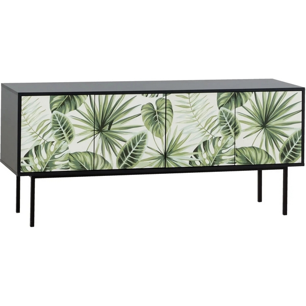 Тумба Boho Color большая ОГОГО (арт.599502), (ЛДСП/Черный) ОГОГО Обстановочка!