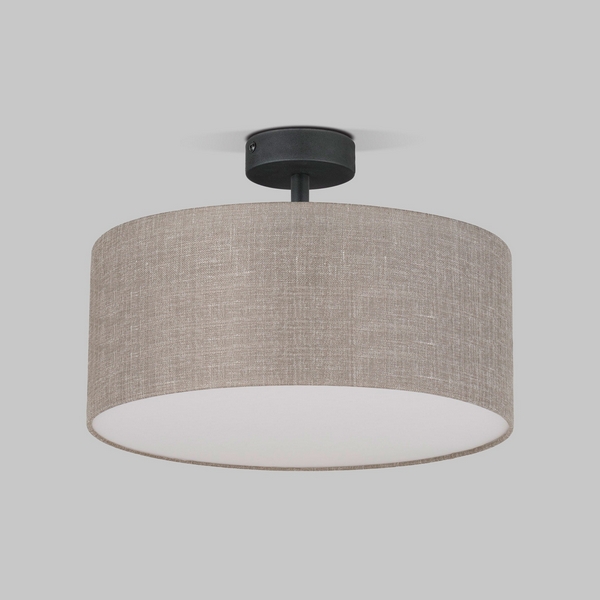 Потолочная люстра с пультом с реле на штанге TK Lighting Rondo Linen 6247