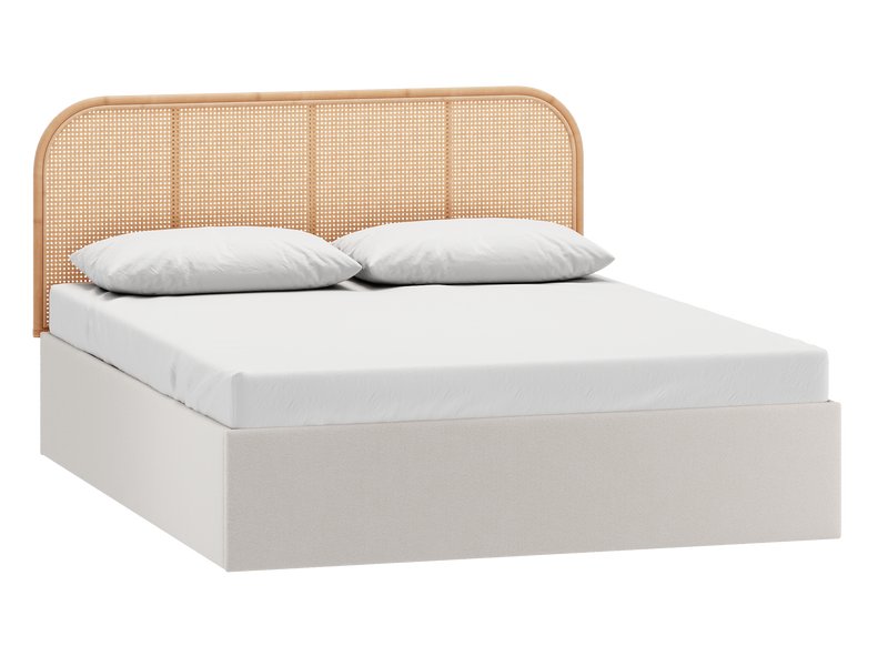 Кровать модульная Сейв-1 140 Букле Молочный