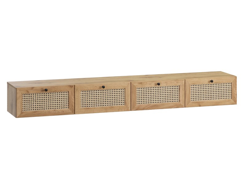 ТВ-тумба подвесная Рошаль 200x25 Ротанг