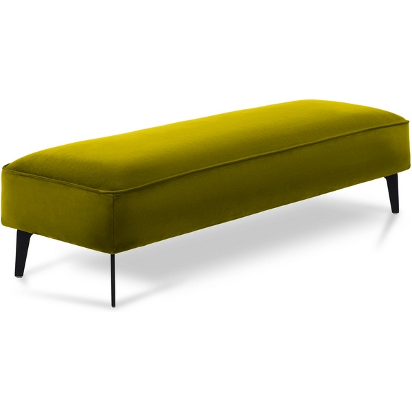 Банкетка Amsterdam ОГОГО (арт.787134), (Ткань,Велюр/Желтый) ОГОГО Обстановочка!