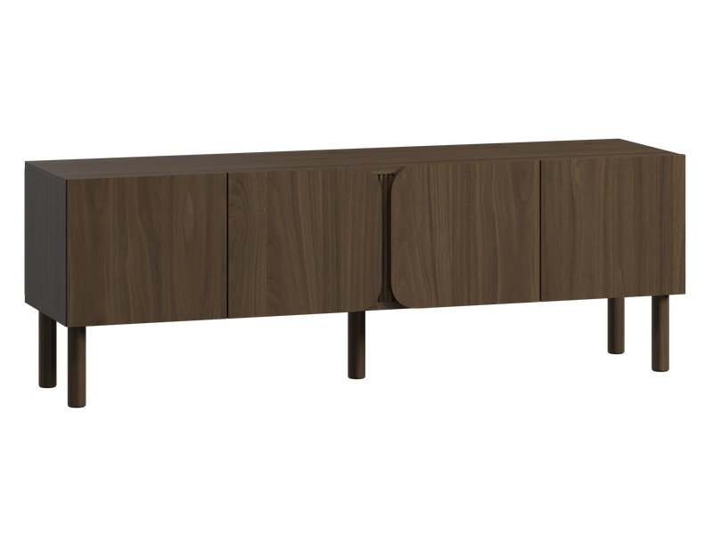 ТВ-тумба Греймут 160x55 Древесный темный