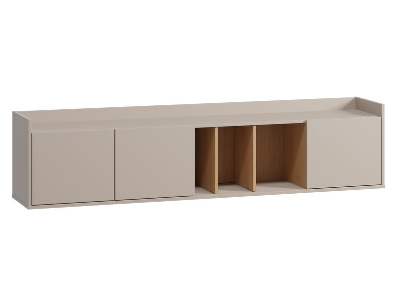 ТВ-тумба подвесная Воямполь 190x44 Латте