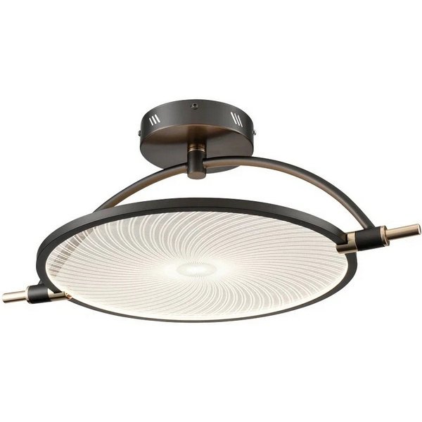 Потолочная LED люстра светодиодная 40 см Wertmark Laura WE430.02.027