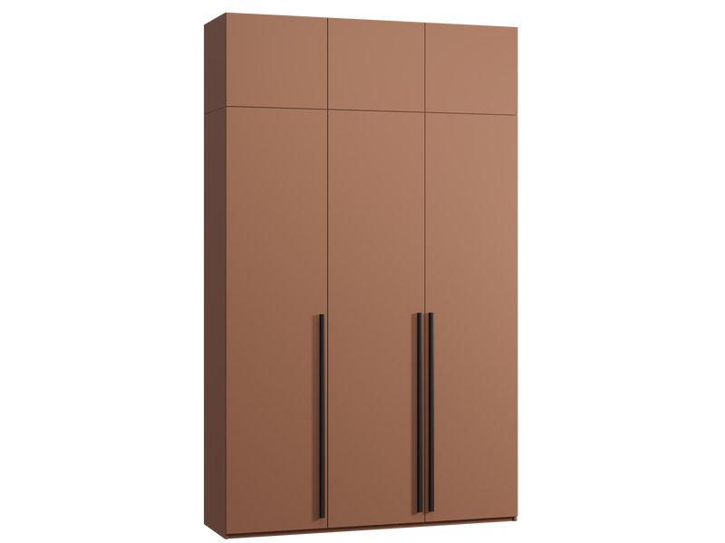 Распашной шкаф Кимбол 3.1-170x280 Терракотовый