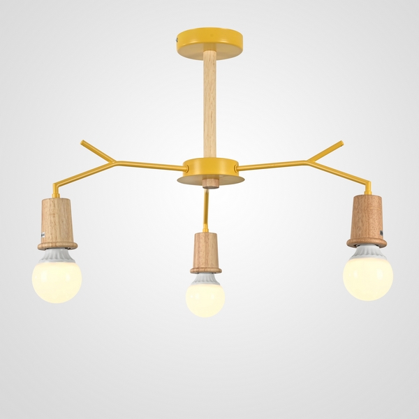 Потолочная люстра на штанге Les Color D72 Yellow Imperiumloft ?Lesc_01 (220502-23) ImperiumLoft
