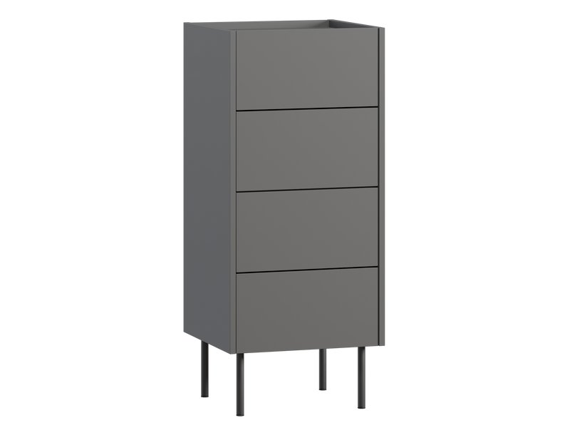Комод Дигарс 43x102 Графитовый