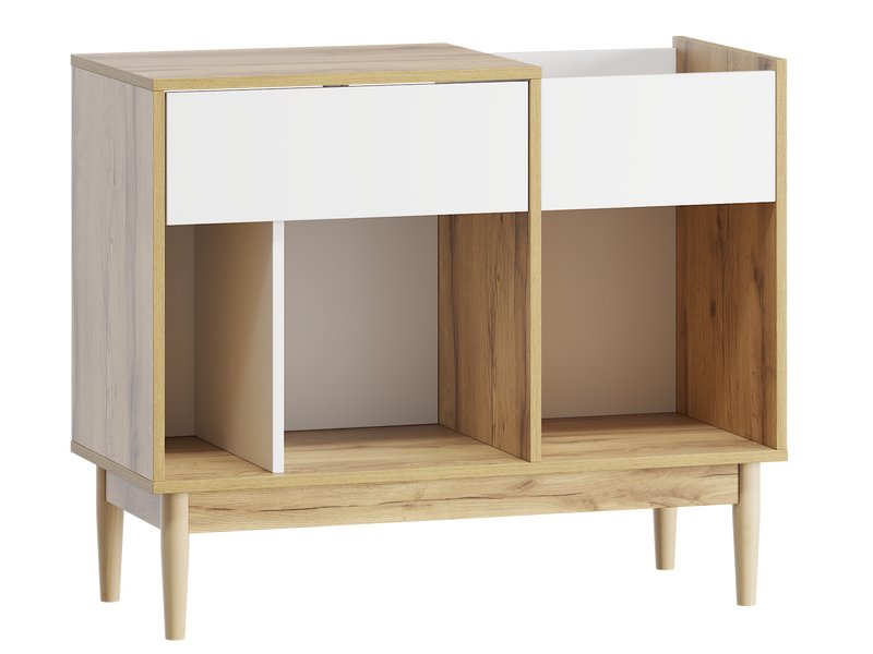 Тумба для винила Янсен 90x75 Белый