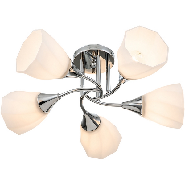 Потолочная люстра на штанге E27*40W Escada Camellia 664/5P